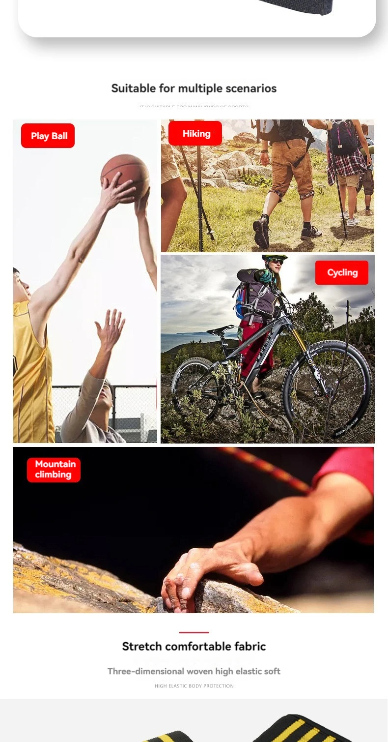 Sport-Ellbogenschoner mit Wickeldrucksystem für Bankdrücken & Gewichtheben, Schutzausrüstung mit Verstärkungsstreifen für Fitnessgeräte – Detail 6