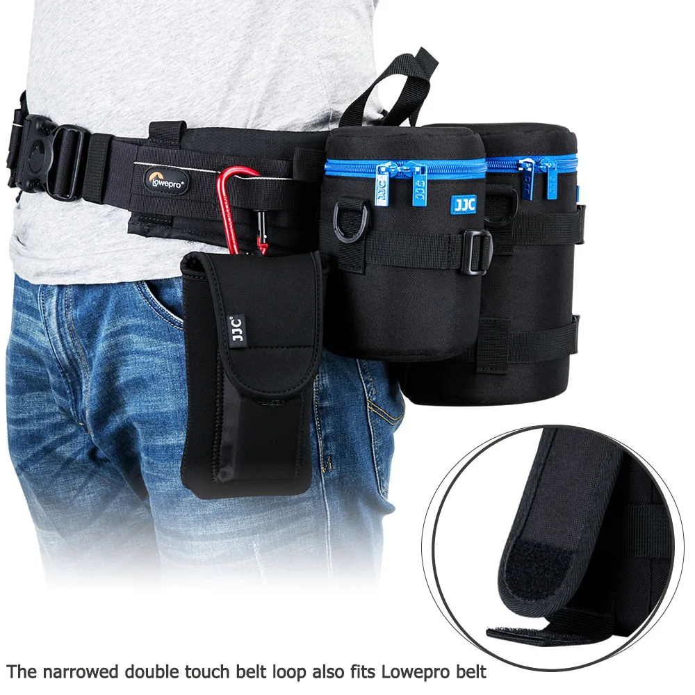 Luxury Camera Lens Bag Pouch Case for Canon Lens Nikon Sony Olympus Fuji DSLR Photography Accessories Shoulder Bag Backpack