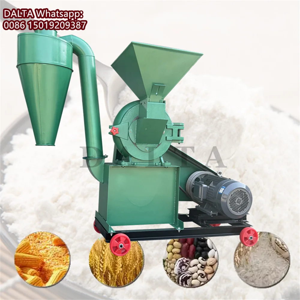 

CPF-400 Automatic Corn Flour Grinder Maize Meal Pulverizer Fine Flour Grinder Soybean Wheat Powder Milling Grinding Machine