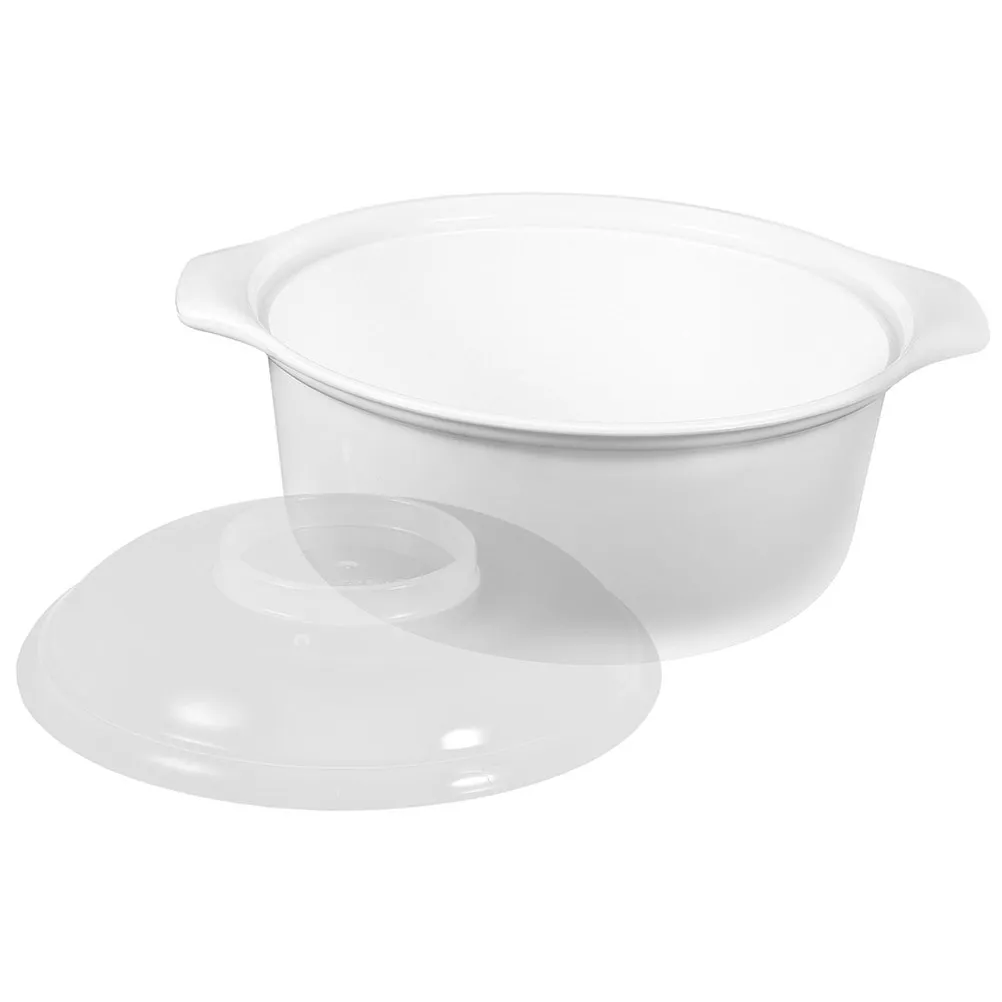 

Портативный пластиковый контейнер для приготовления риса в микроволновой печи, пароварка большой емкости 2200 мл, термостойкая, легко моющаяся рисоварка