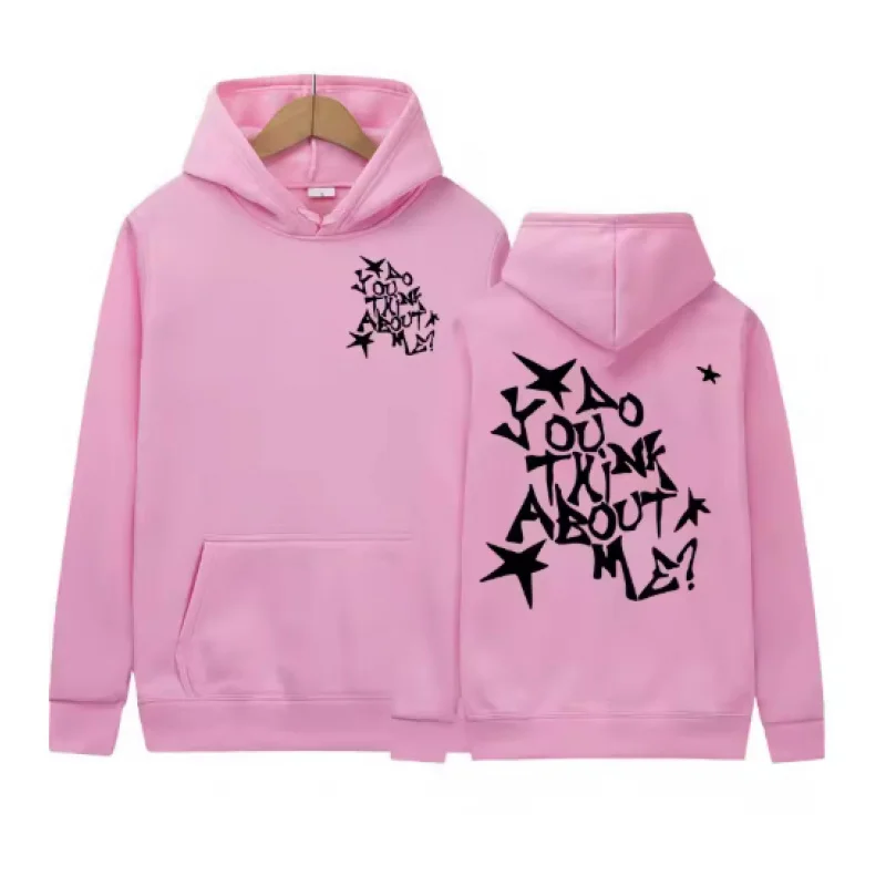 NSQK Rapper 'Do You Think about Me?' Tour 2025 Men Women Fashion Hoodie High Quality Print Sweatshirt Hip Hop Clothing Hooded