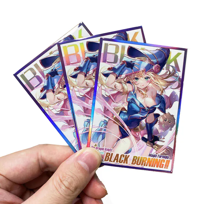 62x89mm 60PCS/LOT YUGIOH Card Sleeves Sea Horse Sleeves  Illustration Anime Protector Card Cover for Board Games Trading Cards