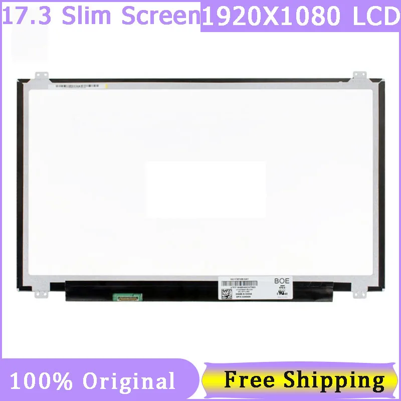 17.3 Inch Slim 30 Pin Laptop Screen NV173FHM-N41 B173HAN01.0 LTN173HL01 LP173WF4-SPF1 N173HCE-E31 1920x1080 FHD Display Panel