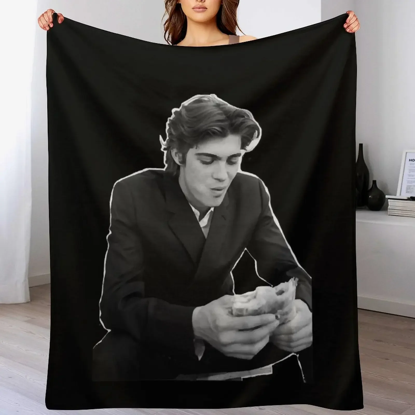 

Lorenzo Zurzolo Is Hot Throw Blanket for babies Flannels Sofas Tourist Blankets