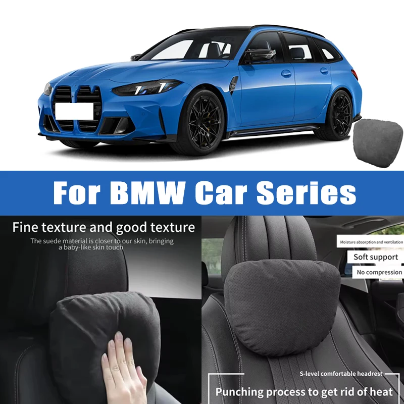 

Top Quality Car Headrest Neck Support Seat Soft Neck Pillow Breathable For BMW F30 F31 E90 E91 G20 G30 F10 F20 X1 X3 X5 X2 X6 M2