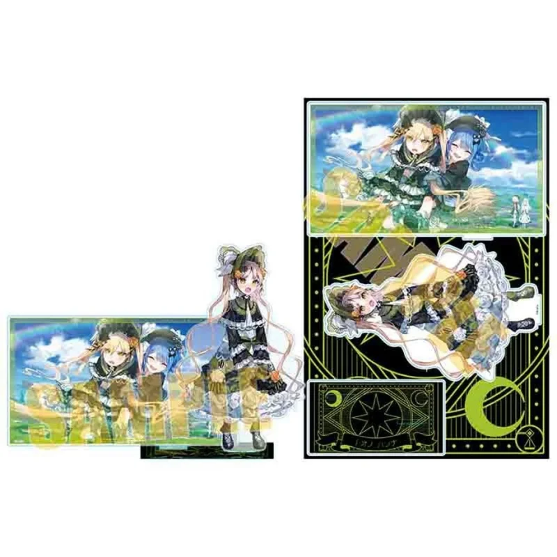 15CM Anime Magical Girl Witch Trials Big Acrylic Stand Model Plate Keychain'Jogasaki Noah'Cosplay Ornament Gifts Direct Delivery