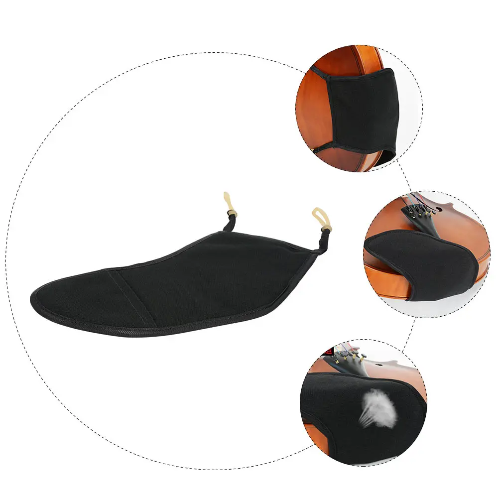 

Chin Rest Pad Violin Chinrest Accessory Shoulder Padded Pads Cotton Musical Instrument Accessories