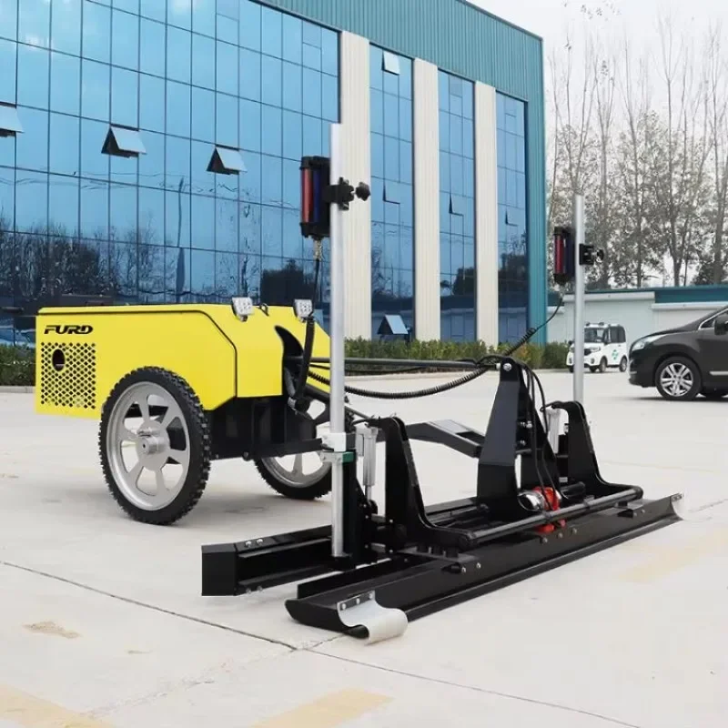Hot Sale Concrete Laser Screeds Vibratory Road Leveling Machine