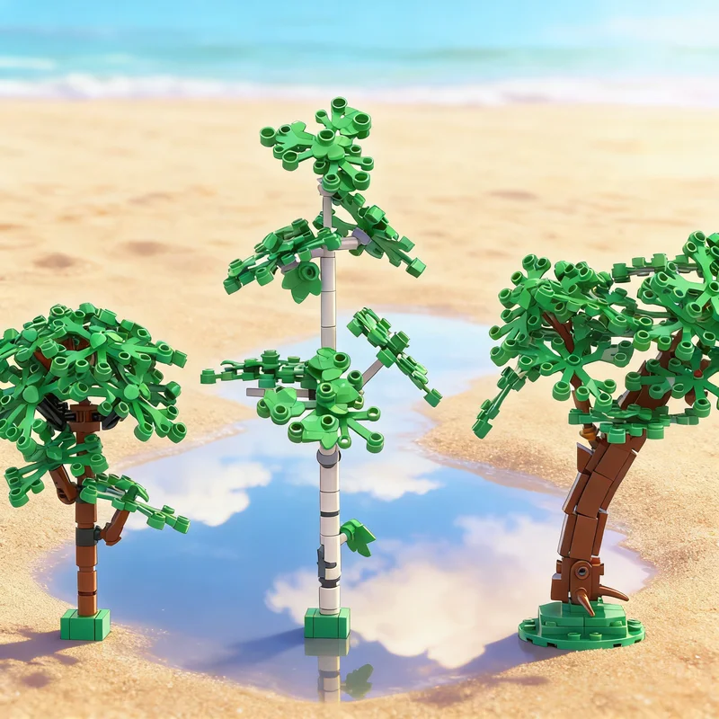 ชุดตัวต่อโมเดลต้นไม้ MOC 228 ชิ้น ชุดใหญ่ แบบแยกส่วน สำหรับสร้างฉากถนน ของเล่นตัวต่อสถาปัตยกรรม ของขวัญคริสต์มาส ไอเดียสร้างสรรค์ DIY