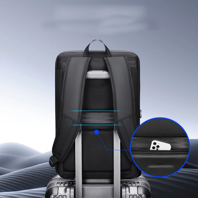 New technology sense e-sports backpack hard shell backpack men\'s cool computer business office waterproof travel backpack