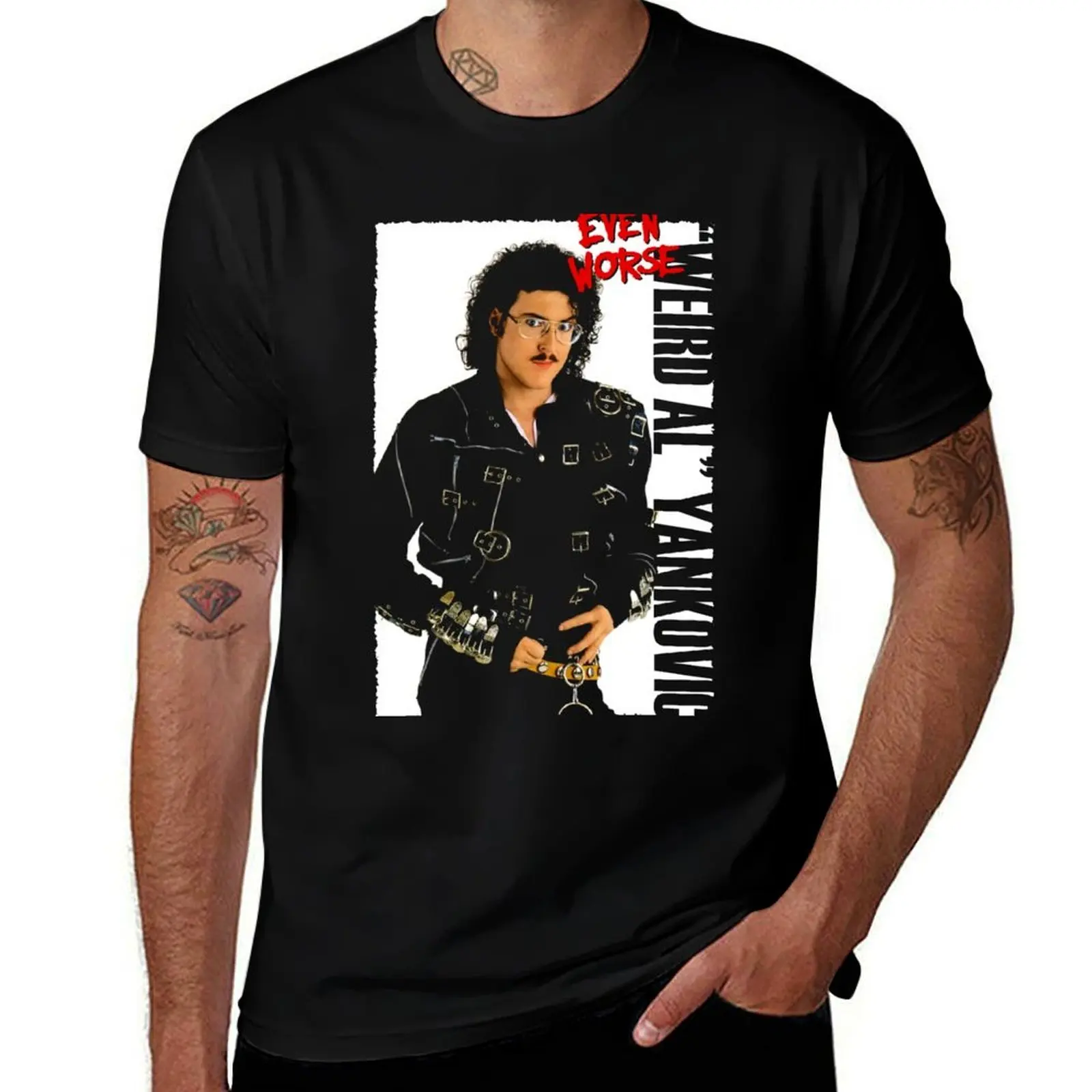 

Weird al Yankovic T-Shirt t shirts for man graphic funny man t shirts for men casual T-Shirt