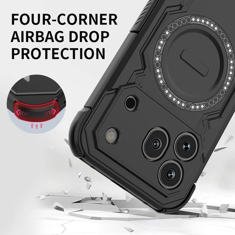 Heat Dissipation Case For Honor 600 Pro Cover Lens Protection Magnetic Wireless Charging Back Shell Fundas Coque view 4