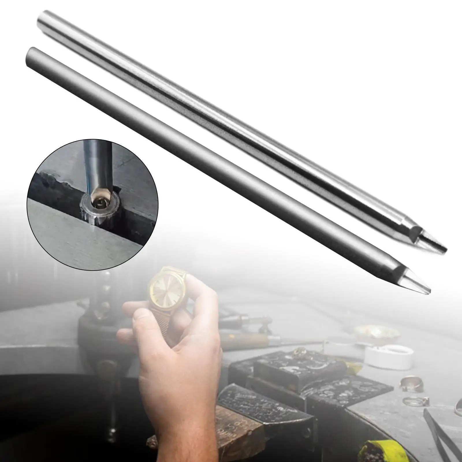 Watch Repair Tool,Watch Crown Tube Adjusting Tool,Practical,10cm,Adjustment Handy Lightweight Sturdy Metal for Watchmakers