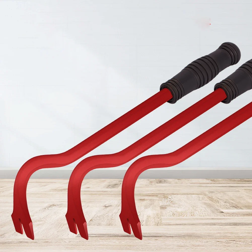 Pry Bar Crowbar Small Angled Pry Bar Heavy Duty Short Pry Bar Wrecking Bar Nail Puller Remover Crowbar Woodworking Nail Lifting