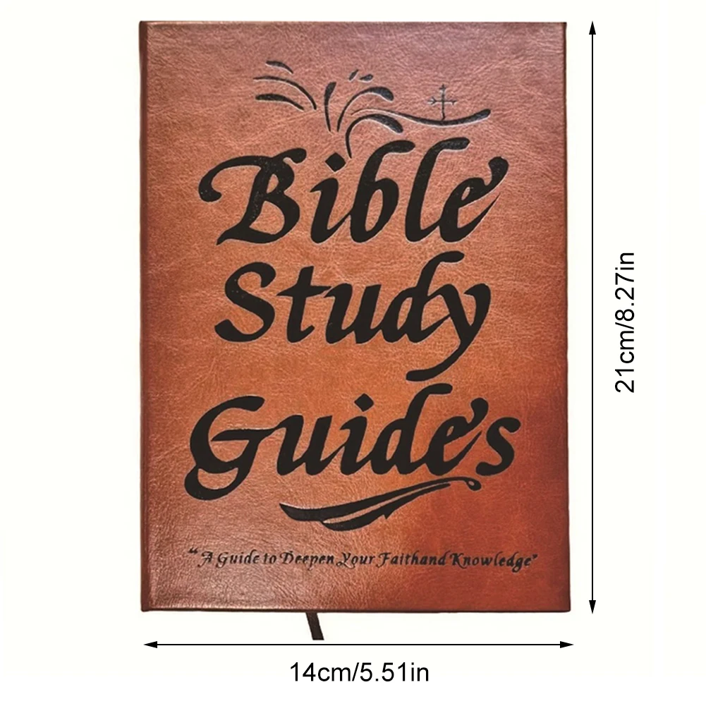 Quaderno religioso a base di fede con nota delle scritture e riflessioni di preghiera Libro biblico Piano di apprendimento 66 pagine per regalo per uomini e donne