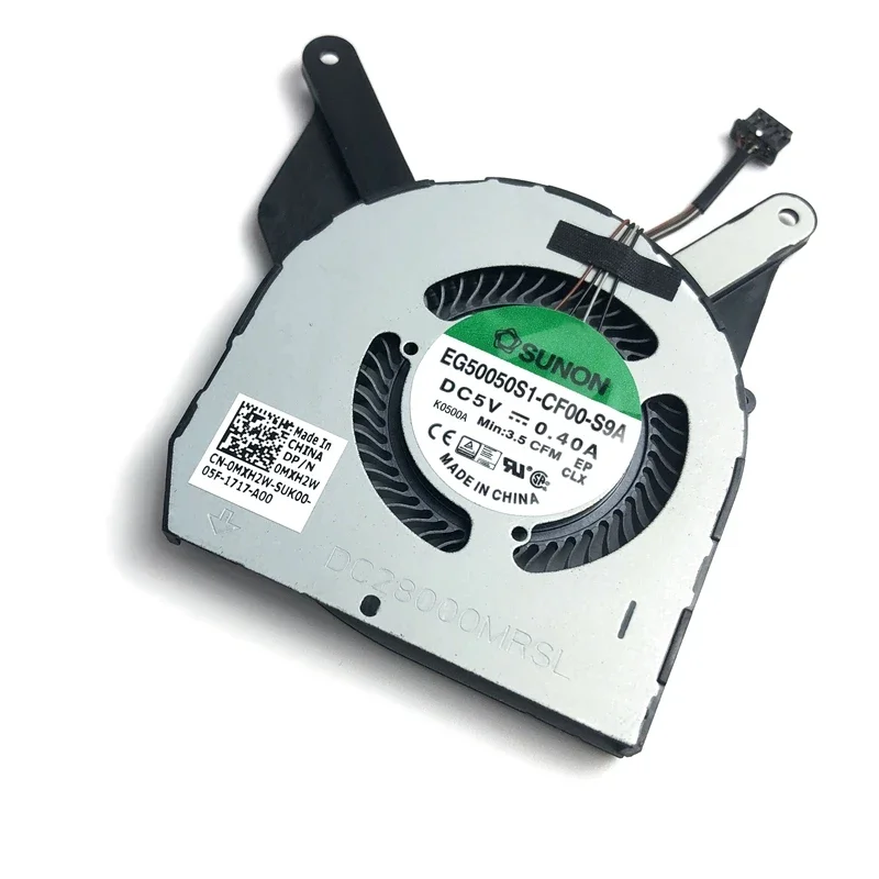 Novo ventilador de refrigeração original para cpu de laptop para dell latitude 5400 p98g radiador 0mxh2w EG50050S1-CF00-S9A fl39 uma