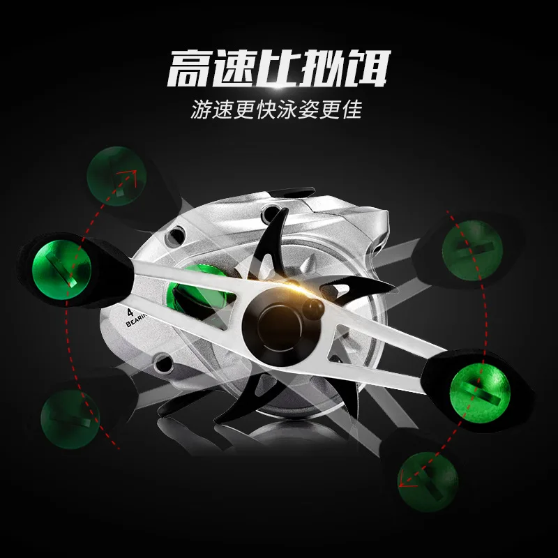 RYOBI Eagle Far Casting Dual Line Cup Water Drop High Speed Spinning Fishing Reel Super Light Weight For Road Fishing view 3