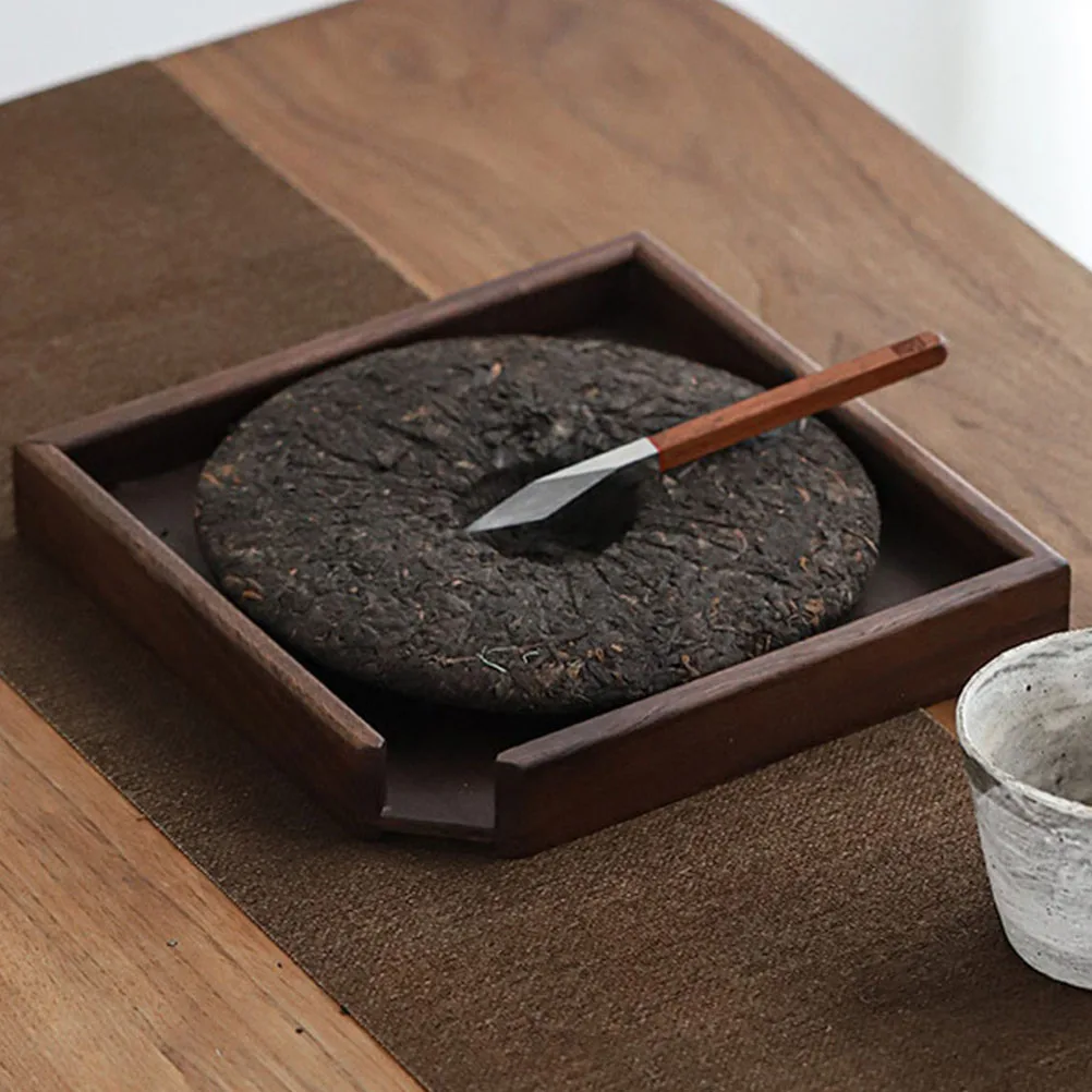 

Wooden Tea Set Premium Material Lightweight Compact Size Household Teaware Tray Vintage Coffee Tray Tea Ceremony Accessories