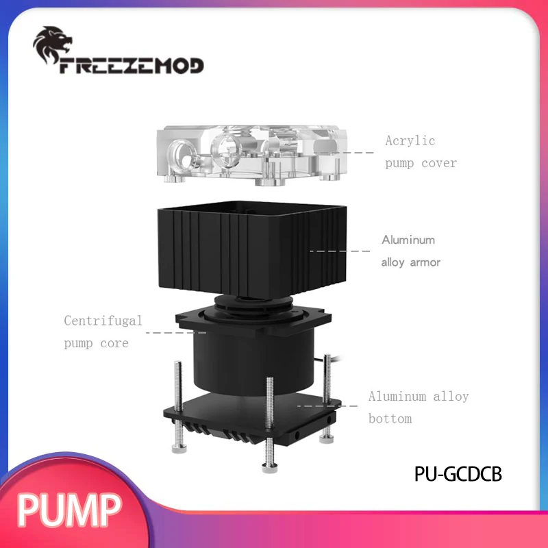 freezemod-pu-gcdcb-pompa-d'acqua-a-levitazione-magnetica-con-serbatoio-integrato-flusso-780l-h-raffreddamento-a-liquido-per-computer-con-filtro-incorporato
