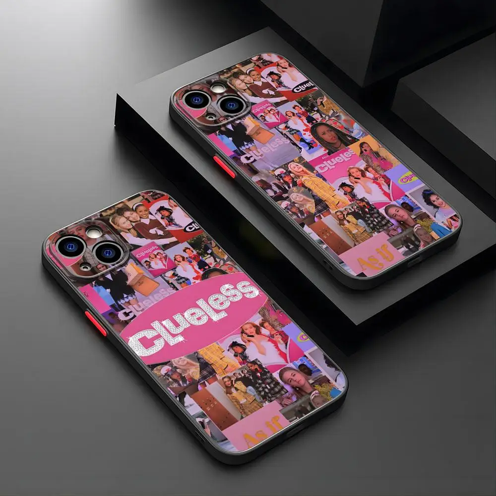 Clueless Movie Phone Case Matte Translucent For IPhone 15 Pro 14 Pro Max 13 11 12 Mini Xs X Xr 7 8 Plus Se Back Cover