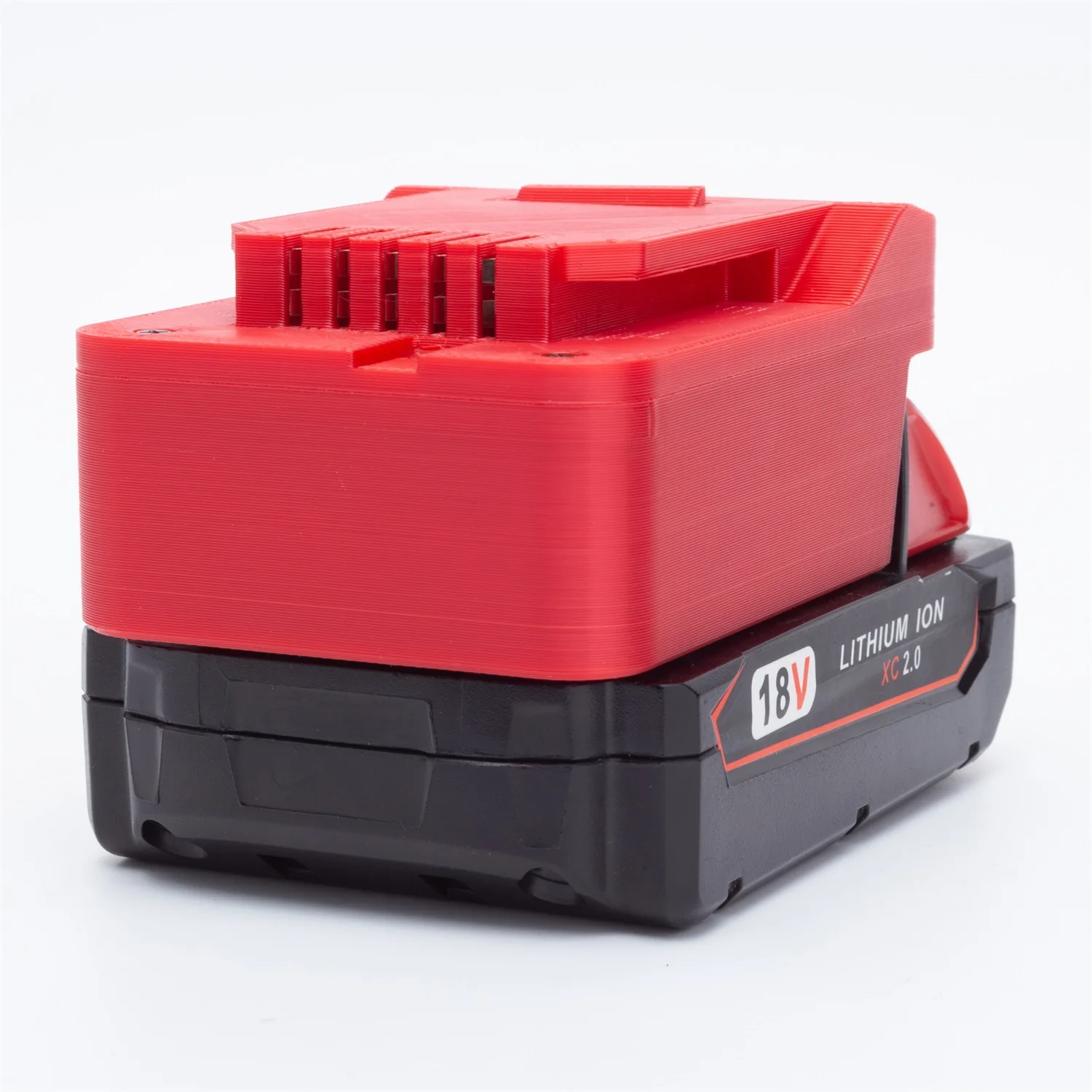 Battery Adapter For Milwaukee 18V Lithium Battery To for Aldi Ferrex 20V Power Tools Cordless Converter (Battery not included)