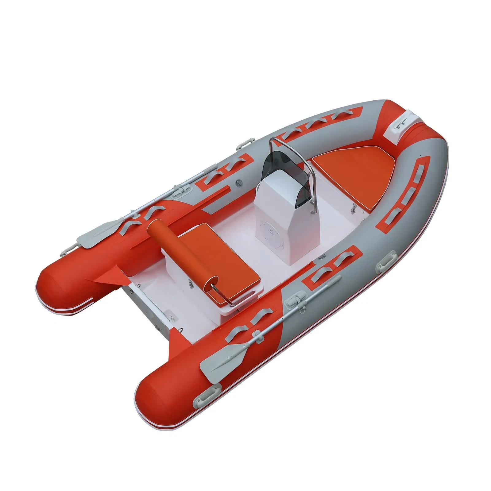 

12 футов Rib360 алюминиевый корпус из стекловолокна Hypalon ПВХ жесткий ребер надувная рыбацкая лодка