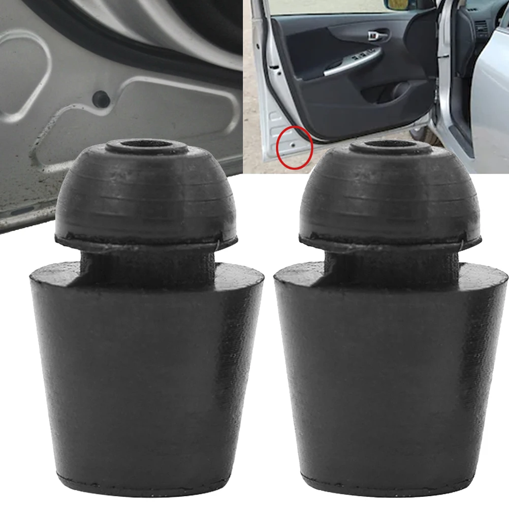 Universal 2Pcs Car Door Dampers Buffer Pad Cover Rubber Anti Shock Bumper Stop For Hyundai Elantra Sonata Accent ix35 IX45 Verna