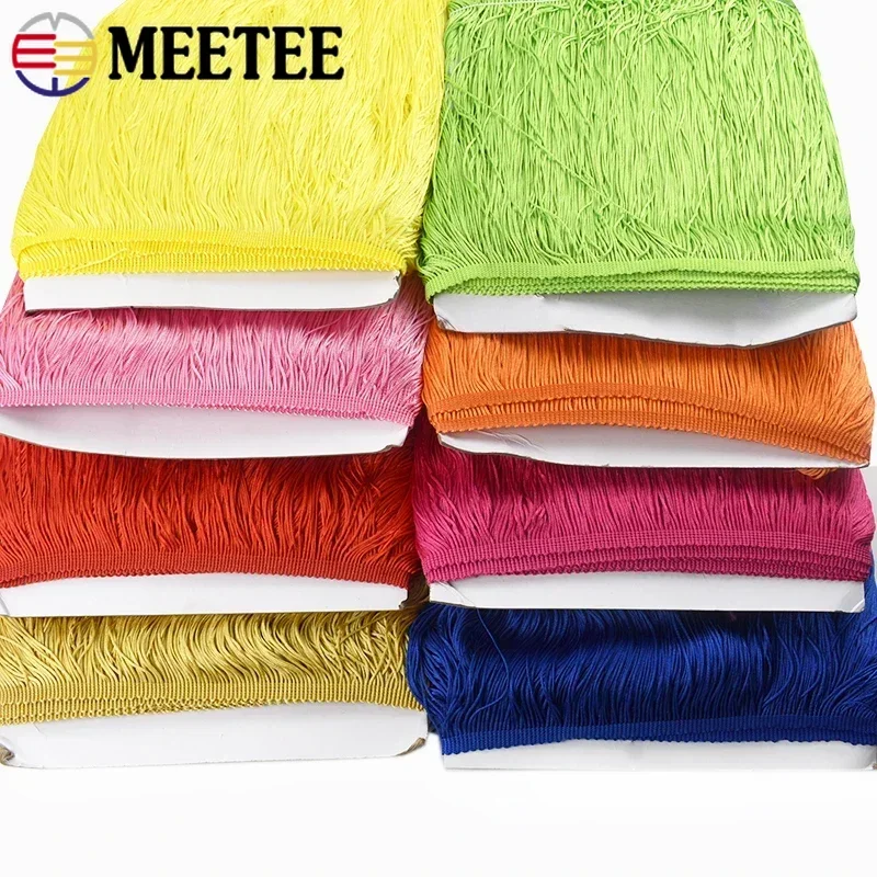 50cm Long Tassel Fringe for Sewing Stage Latin Dresses Lace Trims Clothes Decoration Trimming Curtain Ribbon DIY Accessories
