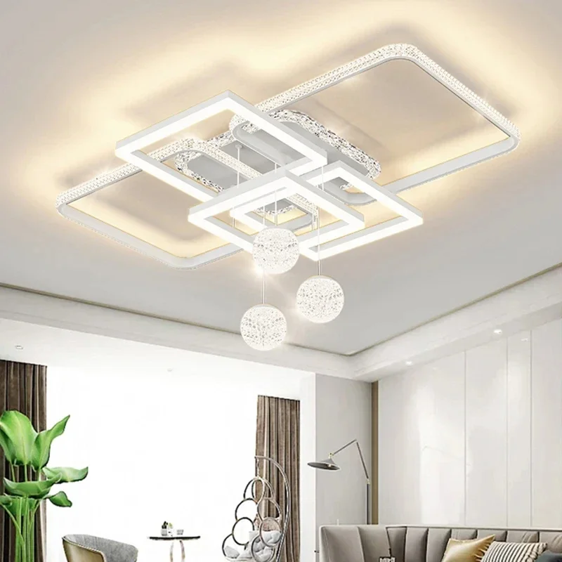 Modern LED Ceiling Pendant Lamp - Stylish Home Lighting for Bedroom, Kitchen, and Room Decor, Indoor Lustre Decoration Fixture