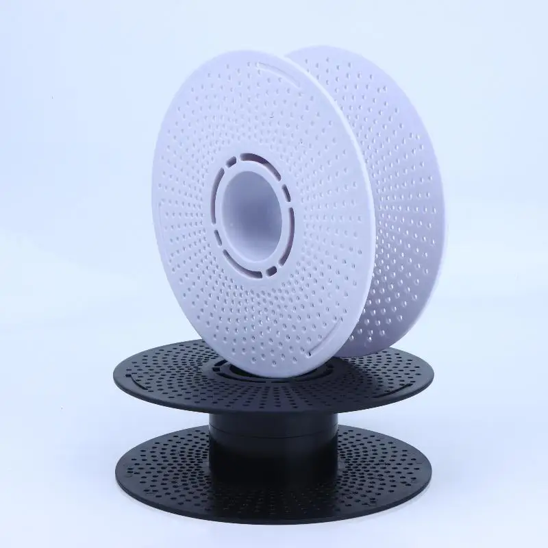 3D Printer Empty Filament Spool Porous Detachable Anti-deformation Reusable Holder for Long-term 3D Printing Use