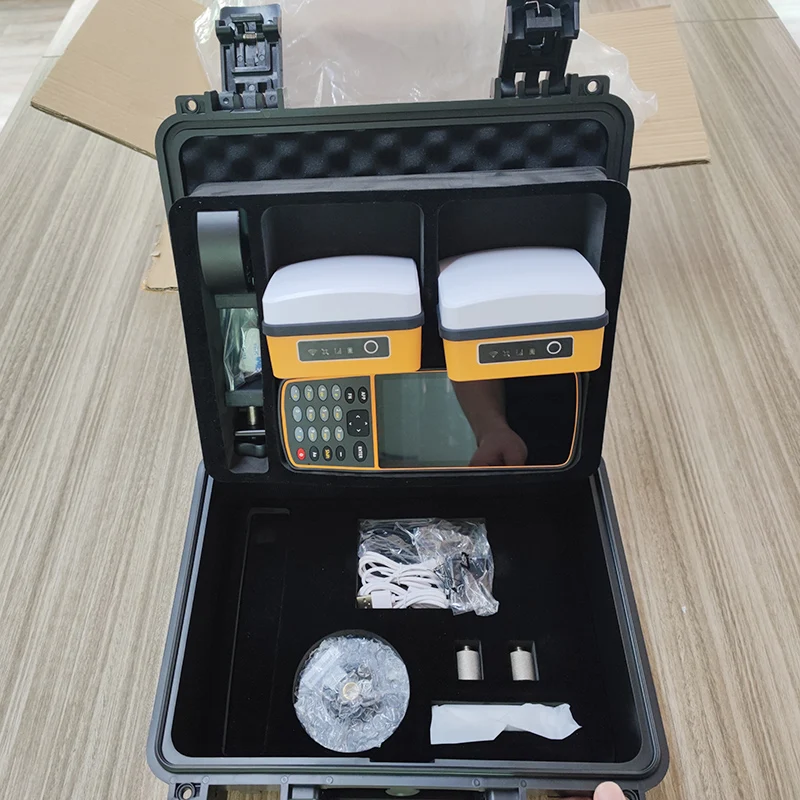 12-Hour Durability RTK GPS GNSS Base and Rover - High Precision Receiver