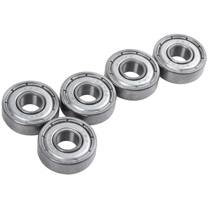 607Z rodamientos de bolas de ranura profunda de doble blindaje, 7X19X6Mm, 20 piezas