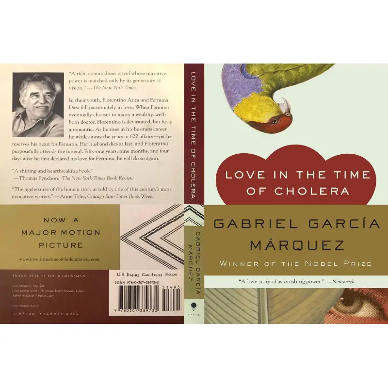 

Love in the Time of Cholera Novel Paperback English book
