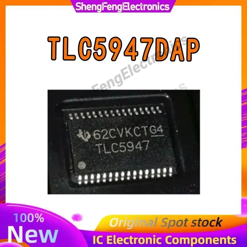 

New TLC5947 TLC5947DAP LED Driver SMD TSSOP-32 Quality Assurance Hot In Stock