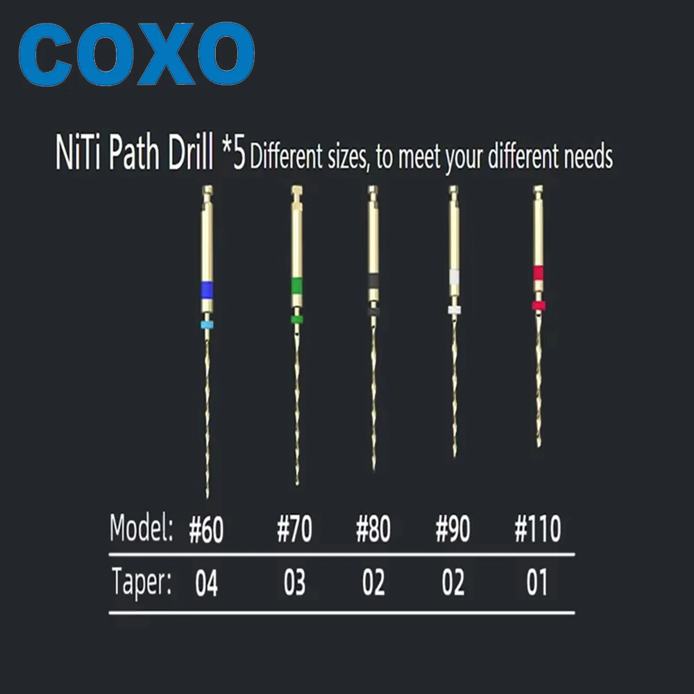 COXO Root Canal Files Removal System Endodontic Treatment Broken Files Instrument Endo File and anti-fracture Dentist Tools