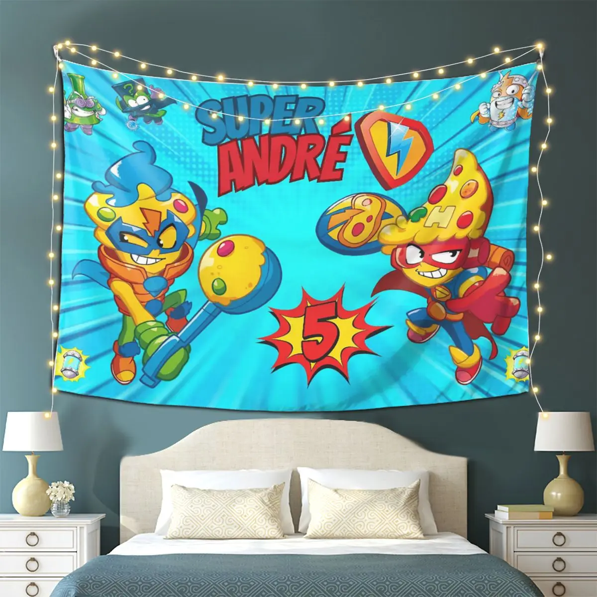 

Superthings Tapestry Wall Hanging Aesthetic Home Decoration Tapestries for Dorm Room