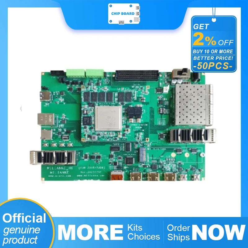 MILINKER MLK-H6-CM05 FPGA Development Kit – Xilinx MPSoC, SFP Interface, 4K Video Capture & Display