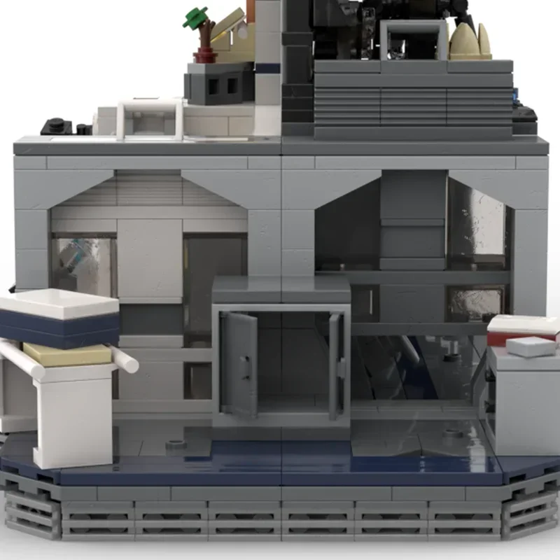 

Конструктор Moc: Модель космической карантинной установки для инопланетян, технологичные кирпичики, игрушка для самостоятельной сборки, подарок для детей на праздники