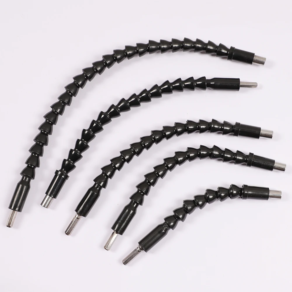 1Pcs 200/250/275/300/400mm Flexible Shaft Bits Extension Screwdriver Bit Electric Drill Hex Screwdriver Power Tools Accessories