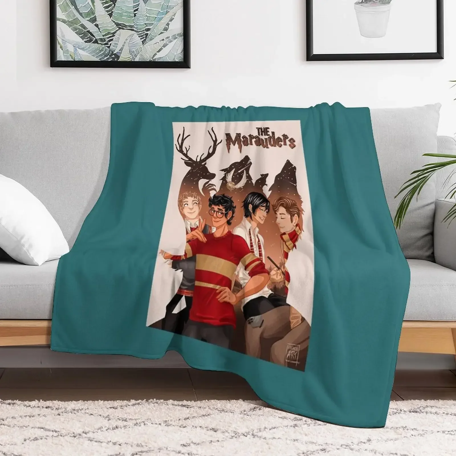 Marauders Throw Blanket Decoratives Cute Decorative Throw Hairys Blankets