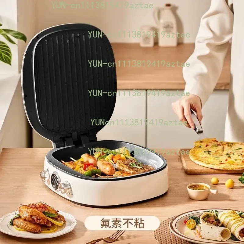 Fully Automatic Double‑Sided Heating Ceramic Non‑Stick Pancake Machine, Multifunctional Deep Household Cooking Appliance