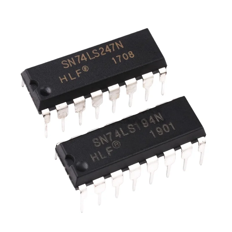 10pcs SN74LS 194 221 247 248 279 283 390 595N chip integrated IC DIP-16 direct insertion SN74LS238N DIP-16