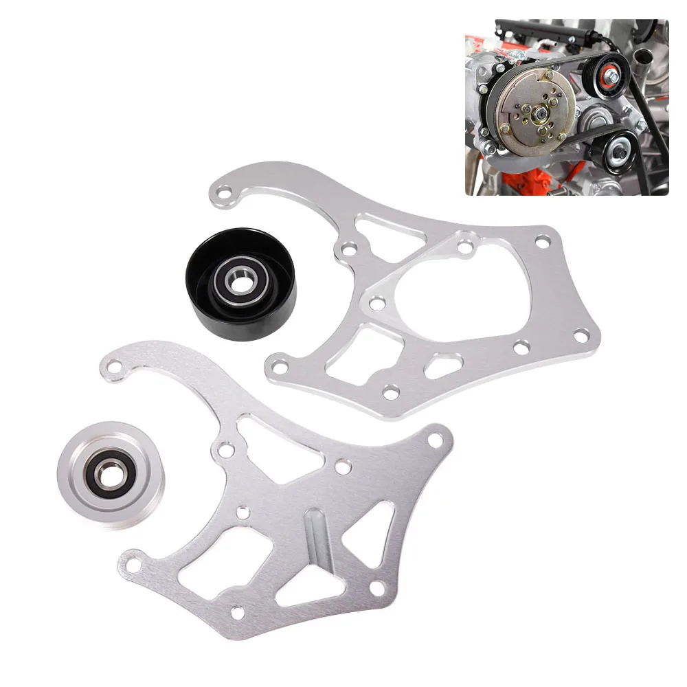 

LS Truck SUV A/C Air Conditioner Compressor Bracket Kit for Sanden 508 LSX AC LS1 LM7 LR4 LQ4 L59 LQ9 LM4 L33 L92 L76 LY2 LY5 LY