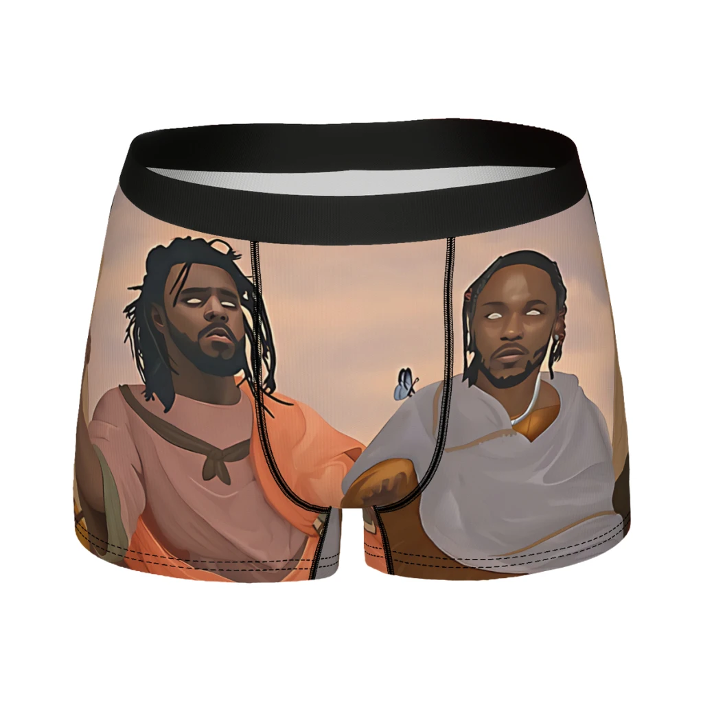 School Of Rap Hip Hop Underpants Cotton Panties Man Underwear Comfortable Shorts Boxer Briefs