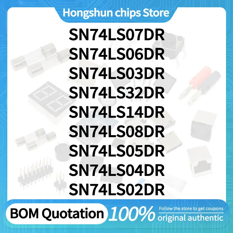 

SN74LS07DR SN74LS06DR SN74LS03DR SN74LS32DR SN74LS14DR SN74LS08DR SN74LS05DR SN74LS04DR SN74LS02DR SN74LS00DR 05DR2 Standard