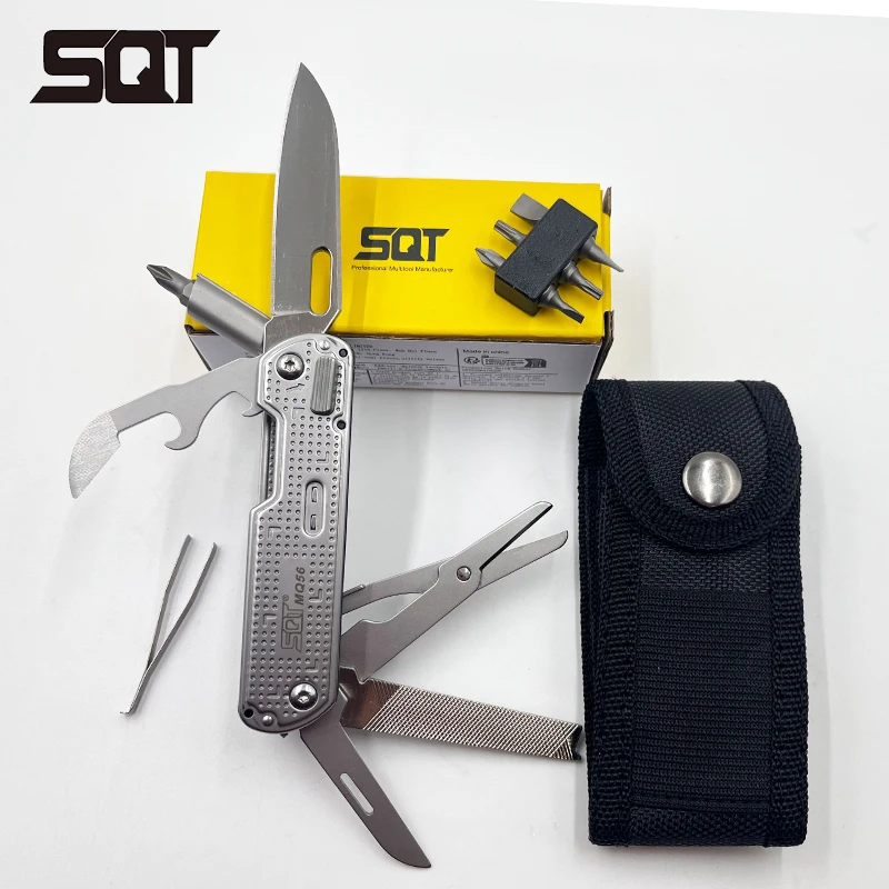 

MQ56 Mini Multitool Knife EDC Multi-tool Pocket Knife Screwdriver Portable Outdoor Camping Survival Tool With Detachable Clip
