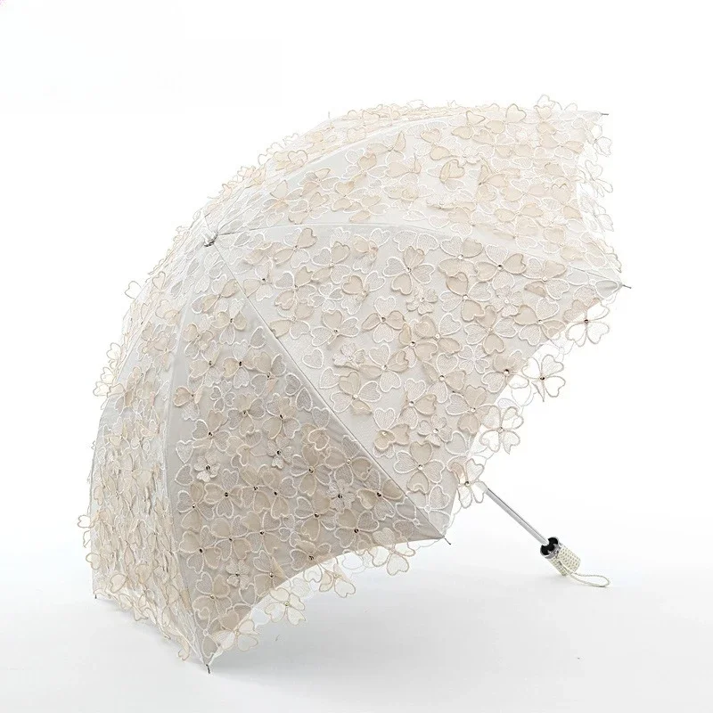 

Sun umbrella lace princess umbrella lolita western wedding umbrella sunscreen ultraviolet vinyl cross-border parasol