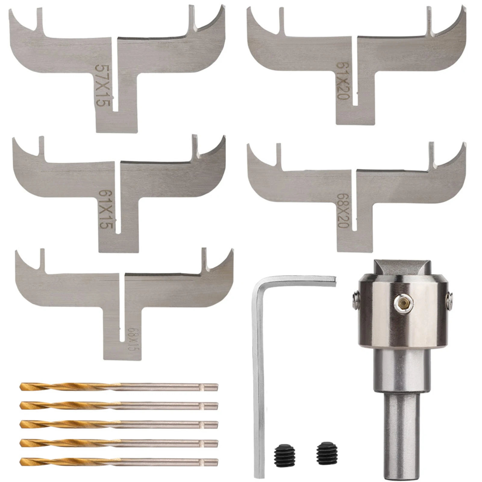 Imagem -04 - Bracelet Ring Milling Cutter Blades Broca Cnc Machine Bit Madeira Trabalhando Moldagem Acessórios Broca de Contas de Madeira Ferramenta Puncher