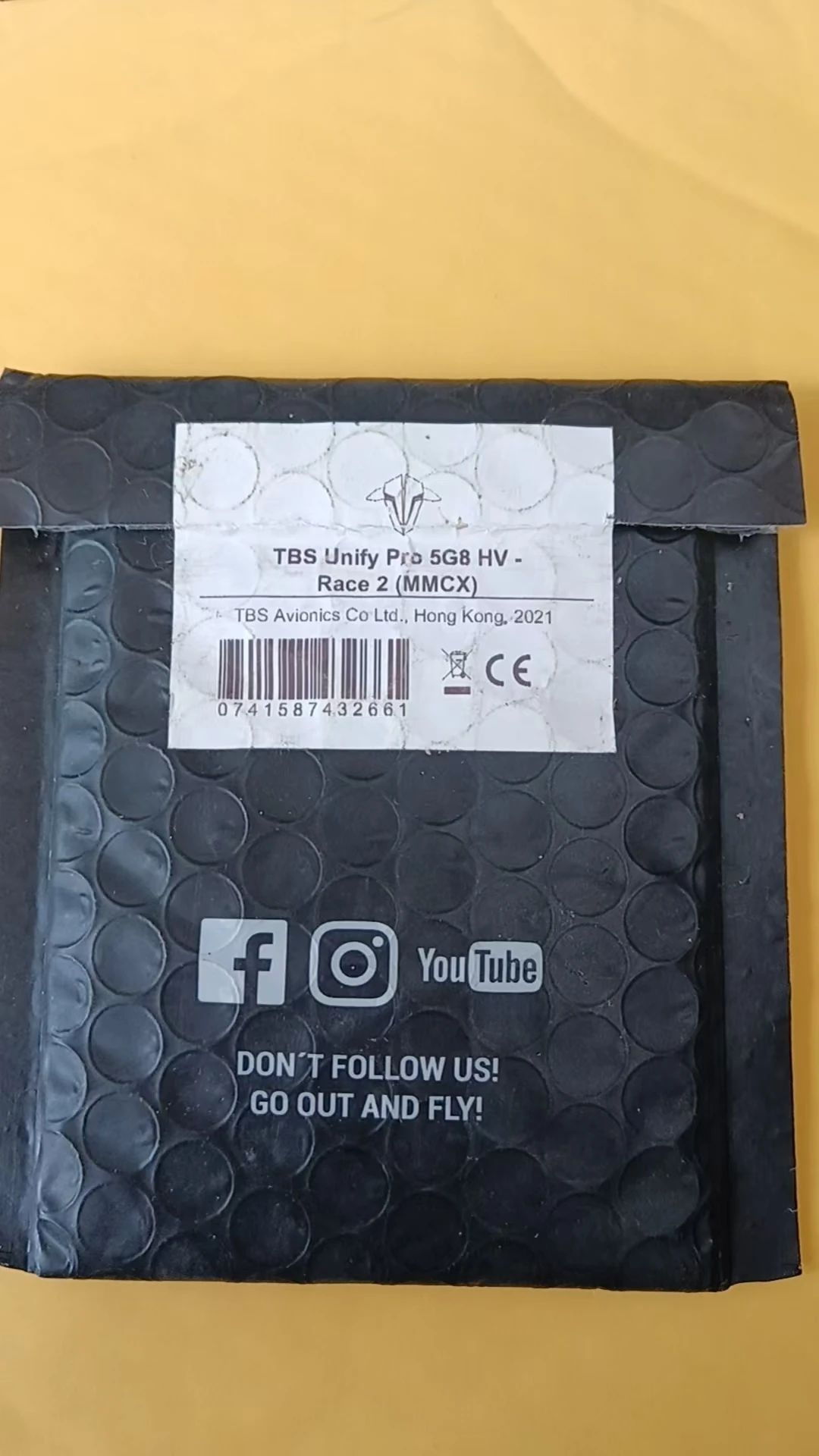 جهاز إرسال الفيديو TBS UNIFY PRO 5G8 HV / HV Race 2 (SMA/MMCX) 25-800mW 5.8 جيجا هرتز VTX / TBS UNIFY PRO 5G8 V3 جهاز إرسال الفيديو