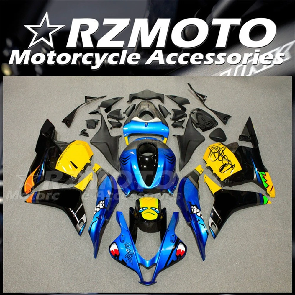 Injection Mold New ABS Fairings Kit Fit for HONDA CBR600RR F5 2009 2010 2011 2012 09 10 11 12 Bodywork Set Blue Shark